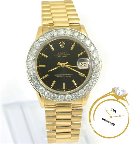 rolex datejust 31 mm gold|rolex 31mm datejust diamond bezel.